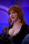 Christina Hendrick Big Lovely Cleavage