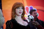 Christina Hendrick Big Lovely Cleavage