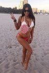 Claudia Romani Posing Sexy In Thong Bikini