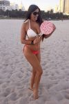Claudia Romani Posing Sexy In Thong Bikini