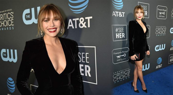 Elizabeth Olsen –  24th Annual Critics’ Choice Awards in Santa Monica