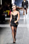 Emily Ratajkowski at Versace show Fall Winter 2019 duringMilan Fashion Week