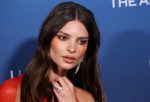 Emily Ratajkowski Sexy In Red Dress