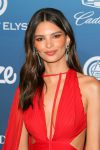 Emily Ratajkowski Sexy In Red Dress