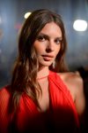 Emily Ratajkowski Sexy In Red Dress