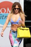 Jennifer Lopez Sexy In Sports Bra