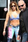 Jennifer Lopez Sexy In Sports Bra