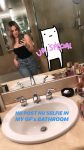 Jojo Levesque Bathroom Selfie