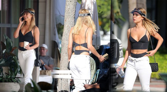 Kimberley Garner – Sexy Candids in Miami