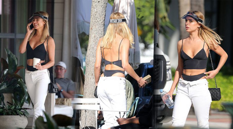 Kimberley Garner – Sexy Candids in Miami