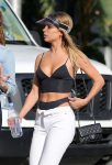 Kimberley Garner Sexy Skimpy Top