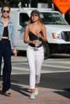 Kimberley Garner Sexy Skimpy Top