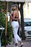 Kimberley Garner Sexy Skimpy Top
