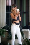 Kimberley Garner Sexy Skimpy Top