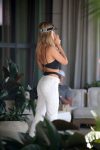 Kimberley Garner Sexy Skimpy Top