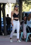 Kimberley Garner Sexy Skimpy Top