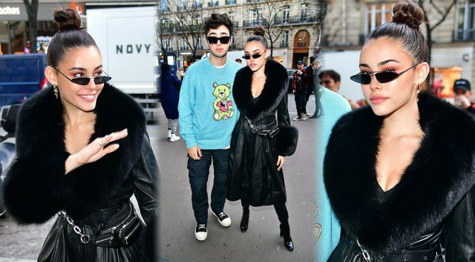 Madison Beer – Amiri Fashion Show in Paris