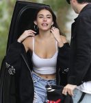 Madison Beer Sexy Cleavage