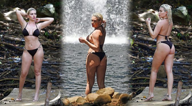 Megan Barton Hanson – Bikini Photoshoot in Mauritius