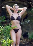 Megan Barton Hanson Sexy Body In Black Bikini
