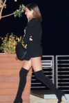 Olivia Culpo Hot In Sexy Black Dress