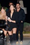 Olivia Culpo Hot In Sexy Black Dress
