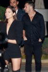 Olivia Culpo Hot In Sexy Black Dress