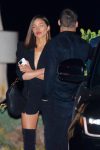Olivia Culpo Hot In Sexy Black Dress