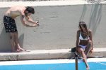Pia Miller White Bikini