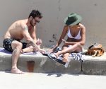 Pia Miller White Bikini