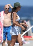 Pia Miller White Bikini