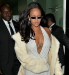 Rihanna Sexy Clevage In London