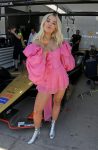 Rita Ora Sexy In Pink Dress