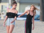 Taylor Hill And Stella Maxwell Nipslip