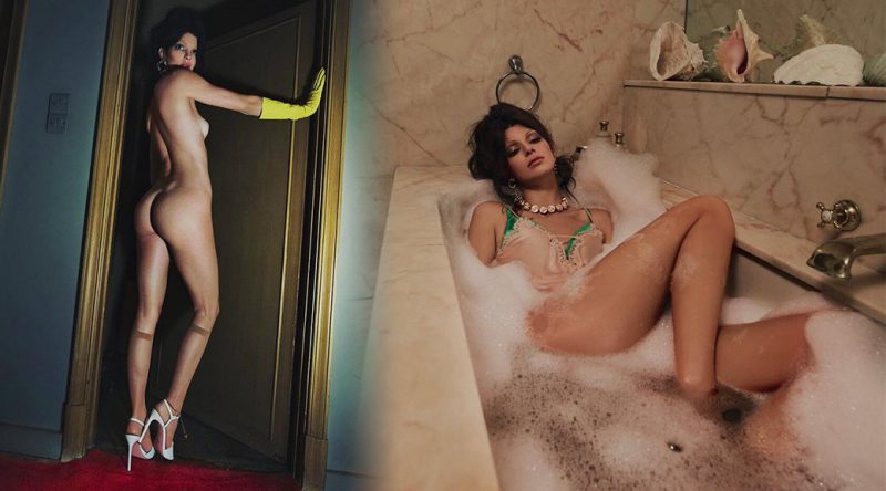 Kendall Jenner – Vogue Italy Magazine Naked Photoshoot (February 2018)