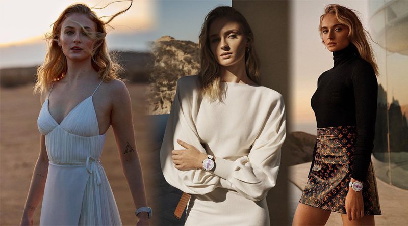 Sophie Turner – Louis Vuitton Tambour Horizon Campaign