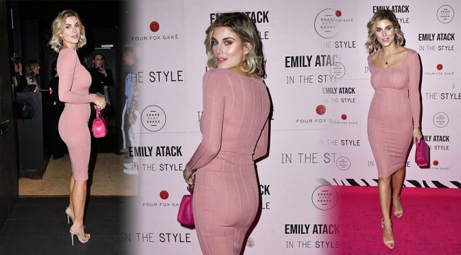 Ashley James – Emily Atack In The Style Clothing Launch in London