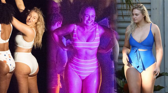 Iskra Lawrence – Bikini Photoshoot Candids in Miami Beach