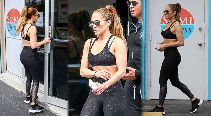 Jennifer Lopez – Sexy Candids in Miami