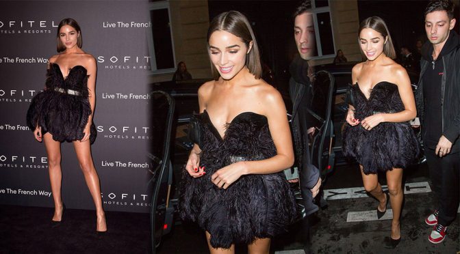 Olivia Culpo – La Nuit by Sofitel Party with CR Fashion Book in Paris