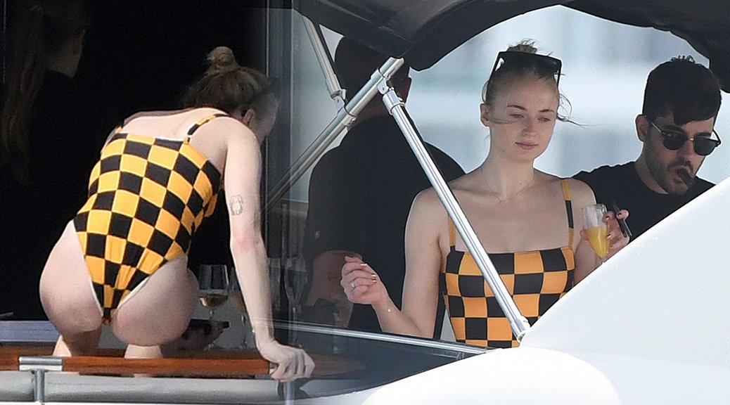 Sophie Turner Sexy Ass In A Swimsuit | Hot Celebs Home