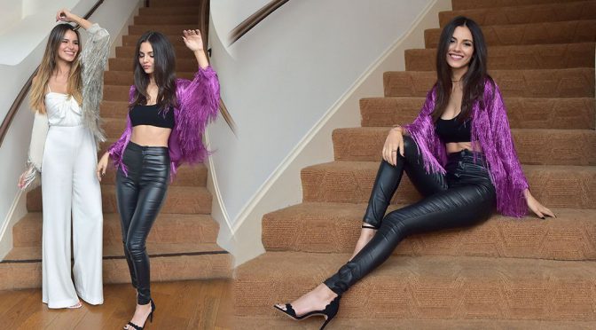 Victoria Justice & Madison Reed – Box of Style by Rachel Zoe Dinner in Beverly Hills