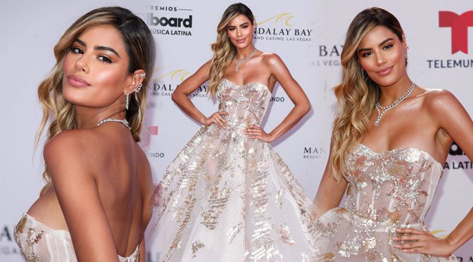 Ariadna Gutierrez – 2019 Billboard Latin Music Awards Press Room in Las Vegas