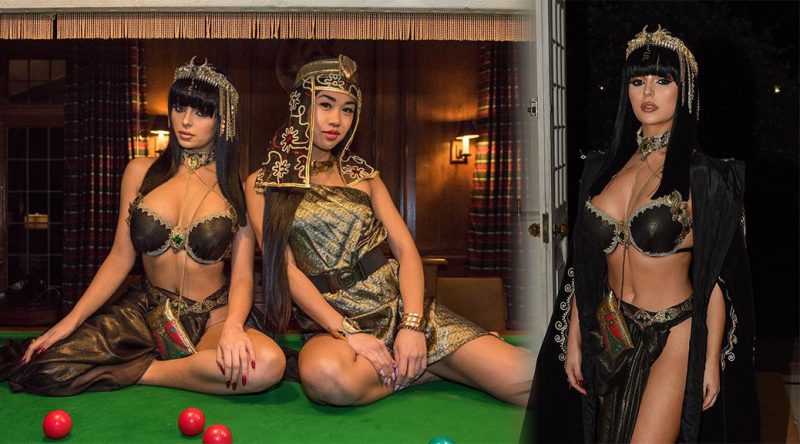 Demi Rose – 24th birthday Egyptian themed party in Ascot