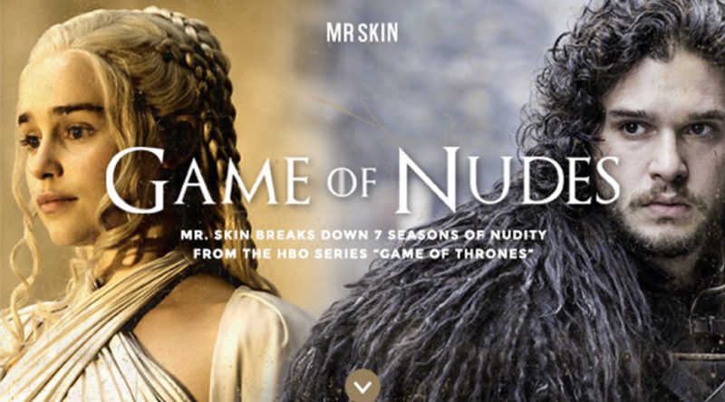 Mr Skin’s Game Of Thrones Nudity Extravaganza!