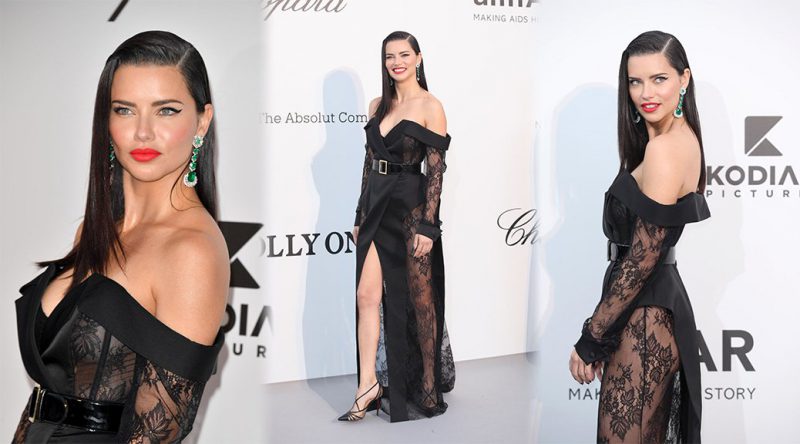 Adriana Lima – amfAR Gala 2019 in Cannes