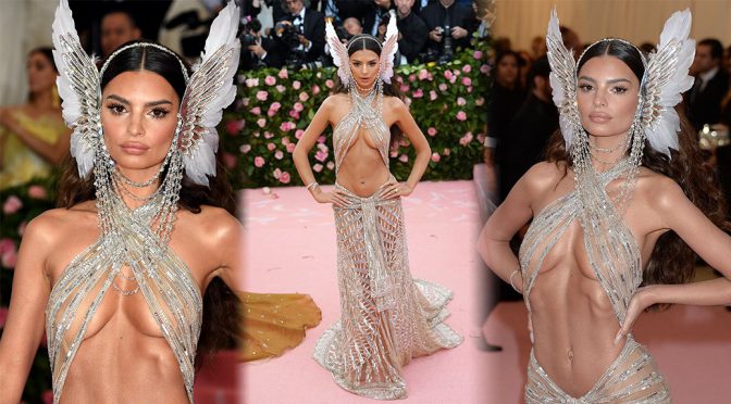 Emily Ratajkowski – 2019 MET Gala in New York