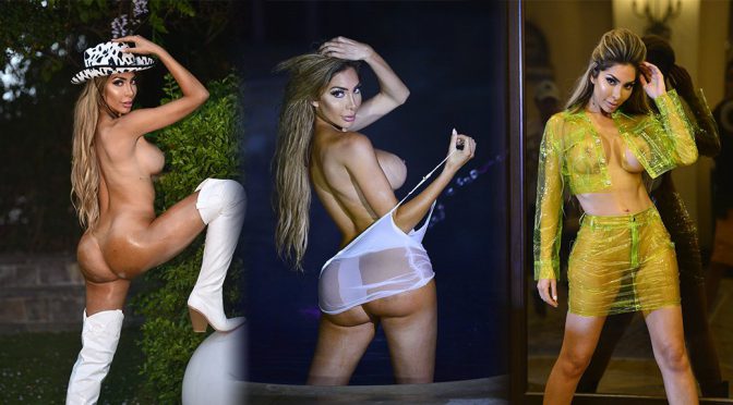 Farrah Abraham – “PrettyLittleThing” Naked Photoshoot Candids in Los Angeles (NSFW)