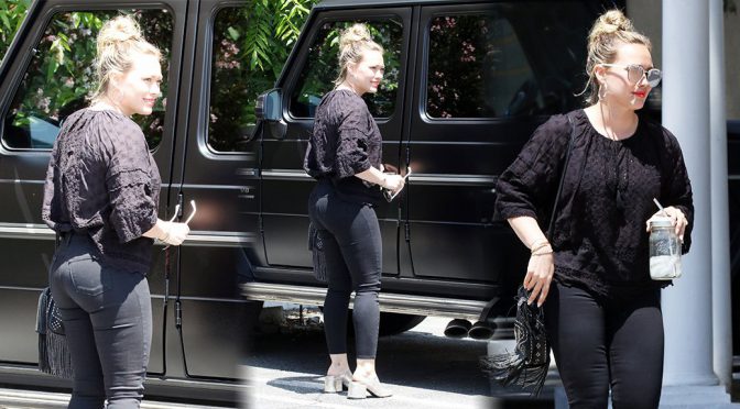 Hilary Duff Sexy Big Ass In Tight Jeans