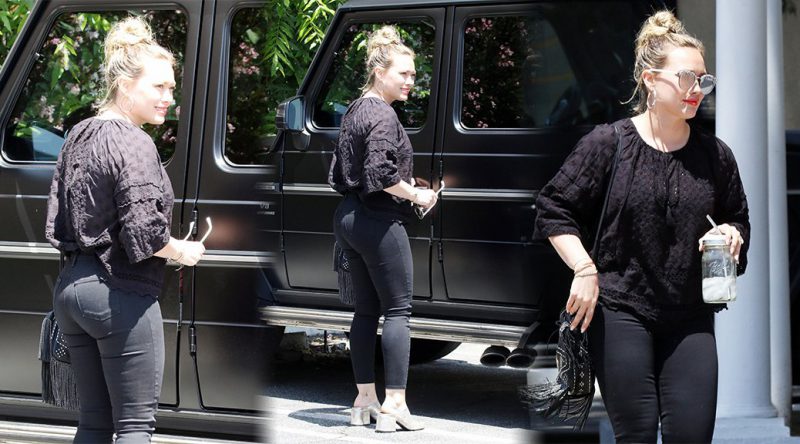 Hilary Duff – Sexy Ass Candids in Studio City